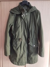 H&M Parka Jacke Damen Khaki Gr.M 40/42 Neu
