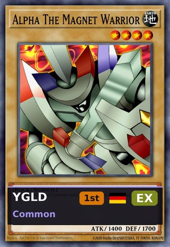 Alpha magnetkrieger ygld b11 - alpha,, ygld-b11