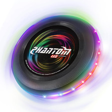 ASOFTY Leuchtende Frisbee Scheibe, LED Frisbee Für Erwachsene Und Kinder, Fliege