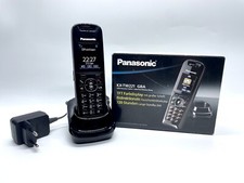 Panasonic KX-TW221 GBA, GSM Schnurlos Telefon,schwarz  Sim Karte Senioren mobil