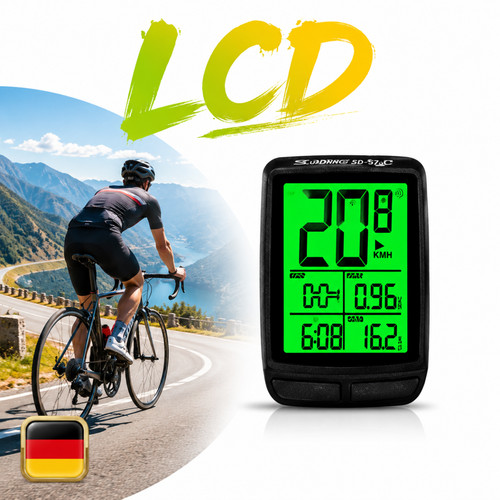 Kabellos fahrradcomputer - kabellos,