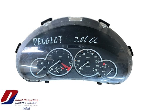 Peugeot 206cc tacho - peugeot,