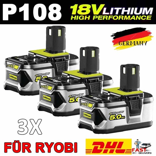 5000mah akku für ryobi - 3x,