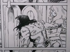 Comic Originalzeichnung MANOS