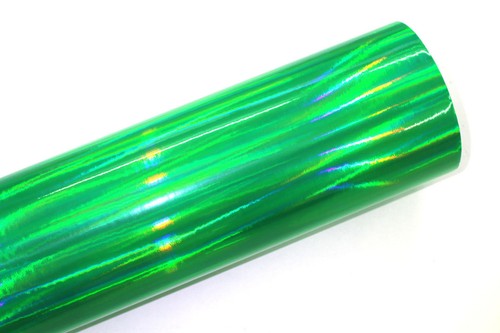 Hologramm grün chrom folie - hologramm,