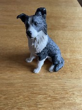 Border Collie Figur lebensecht Castagna 1988 gebraucht Made in Italy
