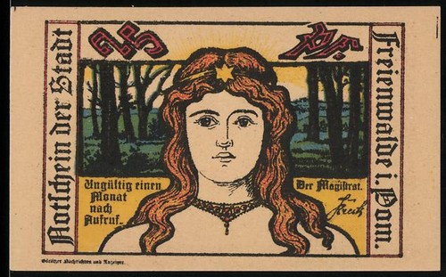 Notgeld freienwalde pom - freienwalde, i.