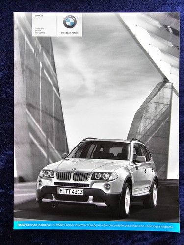Bmw e83 preisliste 2009 - x3,