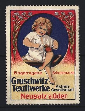 Reklamemarke neusalz oder - neusalz, a.