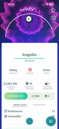 Pokémon go icognito unown - pokémon,