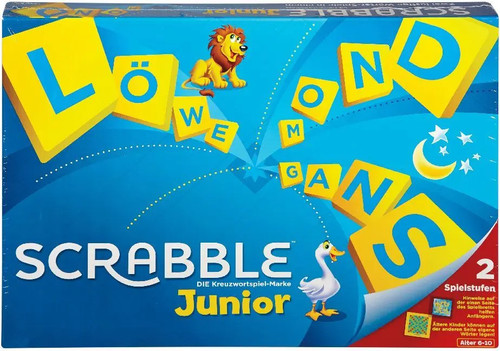Scrabble junior - scrabble,, (kinderspiel)