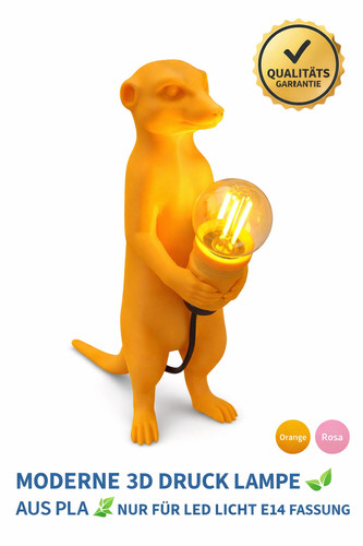 Tierlampe erdmännchen lampe - tierlampe,