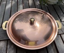 SPRING Switzerland Culinox Gourmet Edelstahl / Kupfertopf  ∅ 25 cm / H 4 cm