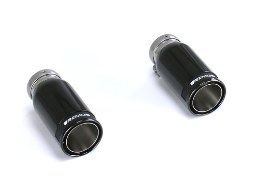 Remus endrohrsatz 2x84mm black - remus,