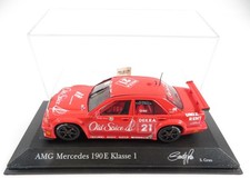 1:43 Minichamps AMG Mercedes 190 E Klasse 1 S. Grau DTM No 21 Rennwagen 