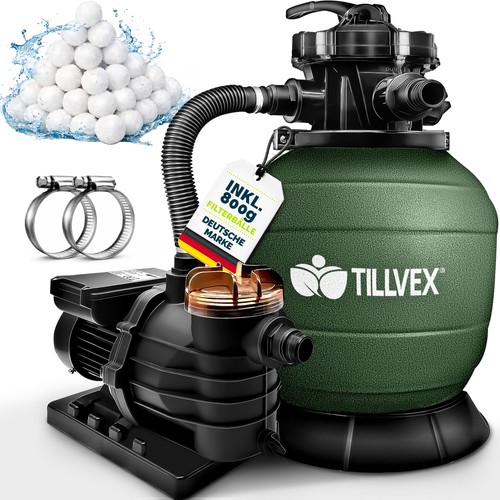 Sandfilteranlage mit pumpe - sandfilteranlage,