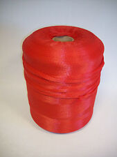 Nylonnetz / Nylonschlauch in rot – für Lebensmittel – 2000m