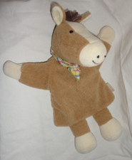 Sterntaler Handpuppe Pferd ca. 28 cm. als Schmusetuch nutzbar