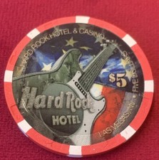Hard Rock Hotel Casino Chip $5