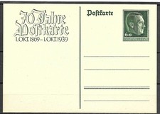 DR 1939 Ganzsachenpostk. P II