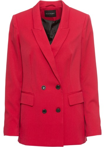 Doppelreihiger blazer mit - blazer,