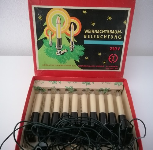 Ddr weihnachtsbaum beleuchtung - ddr,