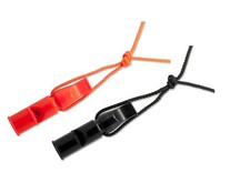 Acme Hundepfeife Doppeltonpfeife Training No 640 /641, 2 Farben mit Pfeifenband