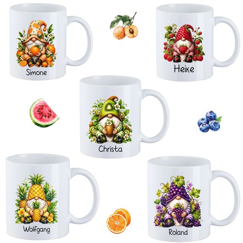 Tasse gnomie personalisiert - gnomie,