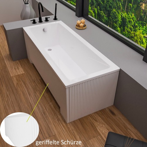 Badewanne acrylwanne 140 150 - 140,