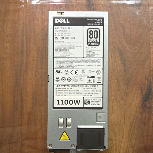 Dell 1100w server netzteil - 1100w, server-netzteil
