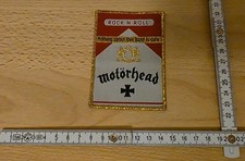 Motörhead malboro gold - gold, patch