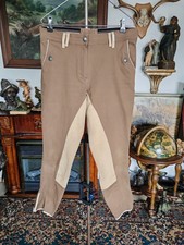 Damen Reithose 42 Sonnenreiter Canvas Leder