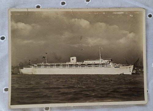 Foto kdf schiff wilhelm - ak,