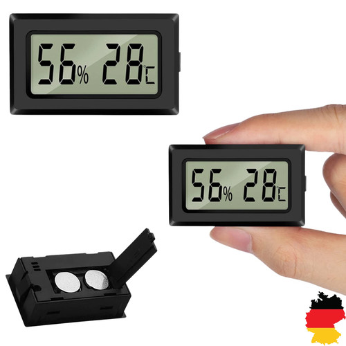Stück lcd thermo hygrometer - 5,