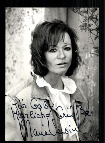 Marie versini autogrammkarte - versini,