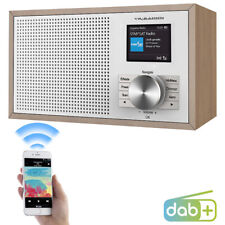 VR-Radio Digitales DAB+-Radio, 2,4"/6,1-cm-Farbdisplay, Bluetooth, Holzgehäuse