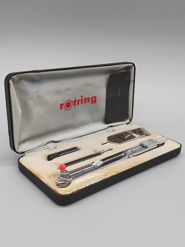 Vintage rotring zirkelkasten - vintage,