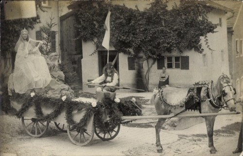 Foto geschmückter - foto, ak