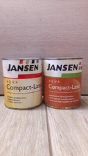 13,32€/L Jansen Aqua Compact-Lasur 0,75L Farbwahl (A1102)
