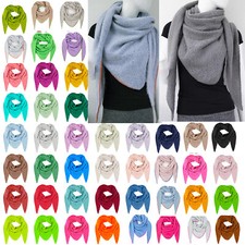 Damen Schal XXL Strick Dreieck