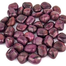 Rubin Trommelsteine rot XL 20