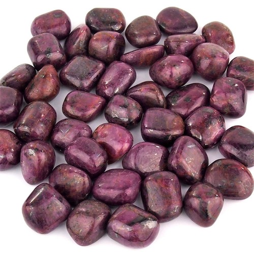 Rubin trommelsteine rot 20 - trommelsteine,