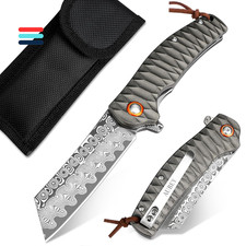 AUBEY Damast Taschenmesser