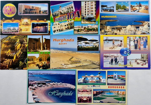 Postcards lot hurghada - lot, 7