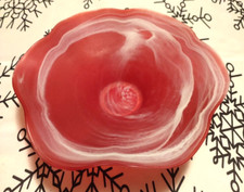 Klaus Drexel Brunnenschale ca. 32 cm Tischbrunnenschale, Zierbrunnenschale rot