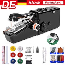Nähmaschine Elektrische Mini Handnähmaschine Nähen Stitch Tragbar Reise Werkzeug