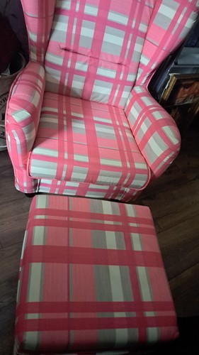 Ohrensessel mit hocker - ohrensessel,
