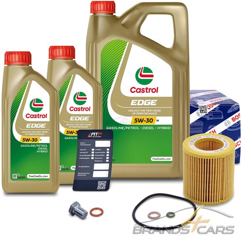 Bosch ölfilter castrol - bosch, Ölfilter+7l