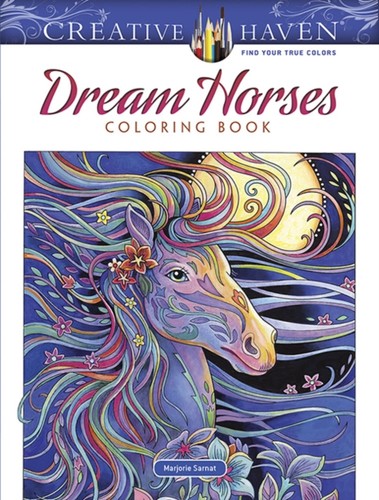 Dream horses colouring - horses,