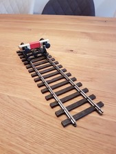 Märklin Spur 1, Prellbock 5602 montiert auf geraden Gleis 5903 30cm ohne OVP